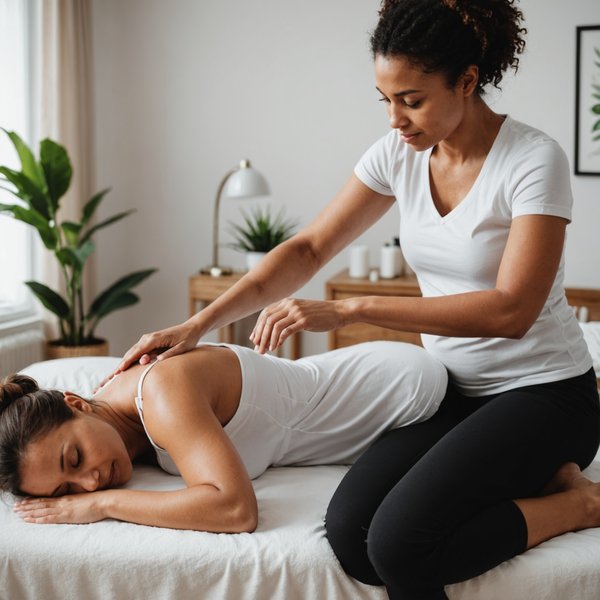 Comment organiser une séance de massage à domicile pour une femme enceinte?